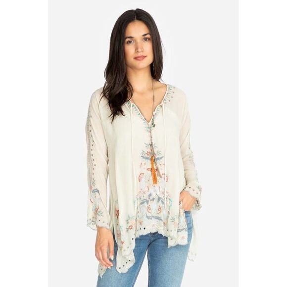 Johnny Was LENA TUNIC shell size small - Picture 1 of 12